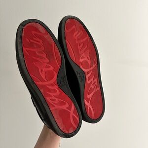 women’s Christian Louboutin sneakers in black size 37